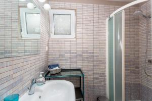 Koupelna v ubytování Apartments Tamaris