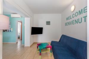 TV a/nebo společenská místnost v ubytování Apartments Tamaris