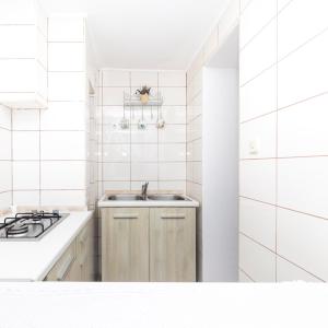 Kuchyň nebo kuchyňský kout v ubytování Apartments Dominik + 37 fotografií