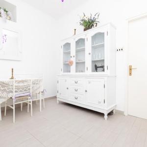 Kuchyň nebo kuchyňský kout v ubytování Apartments Dominik