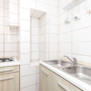 Koupelna v ubytování Apartments Dominik