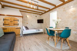 Posezení v ubytování Apartment Oli