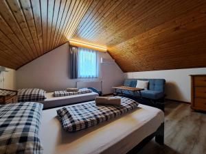 Postel nebo postele na pokoji v ubytování Puszta Vendégházak 1. + 37 fotografií