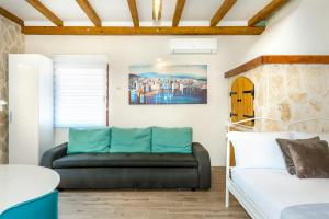 Posezení v ubytování Apartment Oli
