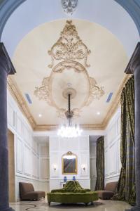 Posezení v ubytování Hotel Casa Gangotena