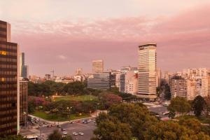 a city skyline with tall buildings and a park at Park Tower, A Luxury Collection Hotel, Buenos Aires in Buenos Aires
