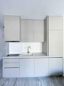 Kuchyň nebo kuchyňský kout v ubytování Golden Details Apartment + 29 fotografií