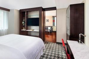 Krevet ili kreveti u jedinici u objektu Four Points by Sheraton New York Downtown