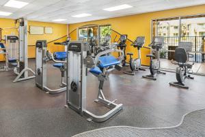 Fitness centrum a/nebo fitness zařízení v ubytování Marriott's Desert Springs Villas II