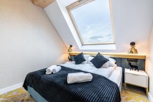 Góralski Resort Pool & SPA客房内的一张或多张床位