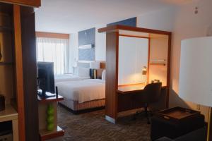 Postel nebo postele na pokoji v ubytování SpringHill Suites by Marriott Dallas Richardson/Plano + 22 fotografií