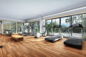 Fitness centrum a/nebo fitness zařízení v ubytování Sheraton Belitung Resort