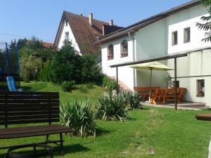 Zahrada ubytování Apartmán Ústie