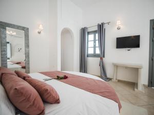 Letto o letti in una camera di Anthemis Suites