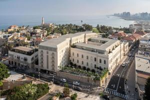 Nespecifikovaný výhled na destinaci Tel Aviv nebo výhled na město při pohledu z hotelu