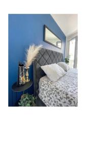 Postel nebo postele na pokoji v ubytování Apartman's M4 Stay by the Sea Kali
