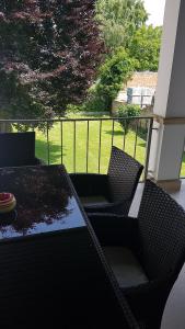 Balkón nebo terasa v ubytování Haus Roland