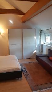 Postel nebo postele na pokoji v ubytování Haus Roland + 10 fotografií