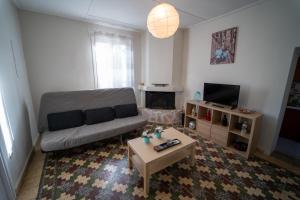 TV a/nebo společenská místnost v ubytování Lazarus Private House