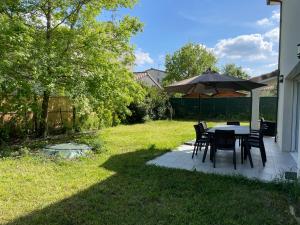 Zahrada ubytování Les Villas de Castel - Villa Les Chênes