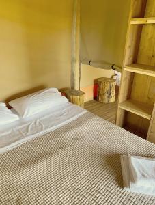 Postel nebo postele na pokoji v ubytování Mareleon Camping