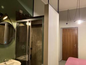 Kúpeľňa v ubytovaní Hotel Calypso