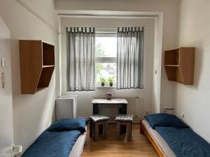 Posteľ alebo postele v izbe v ubytovaní Ubytovanie na Juhu