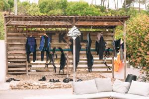 Zahrada ubytování The Kitesurf Lodge