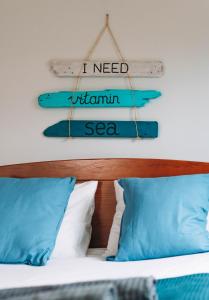 Postel nebo postele na pokoji v ubytování The Kitesurf Lodge