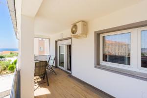 Balkón nebo terasa v ubytování Glumac modern apartment in Novalja center