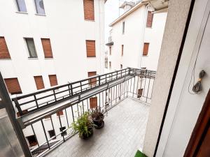 Balkón alebo terasa v ubytovaní Italian style in Treviso centre