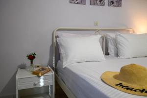 Letto o letti in una camera di Κοχύλι