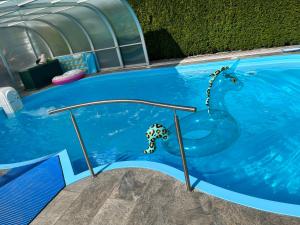 Bazén v ubytování Panorama-Residenz, mit Pool nebo v jeho okolí