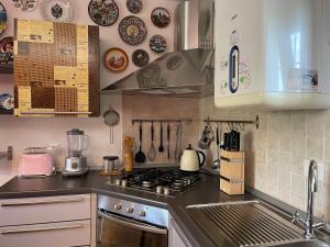 Küche/Küchenzeile in der Unterkunft LunaSole Casa vacanza mare