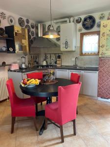 Küche/Küchenzeile in der Unterkunft LunaSole Casa vacanza mare