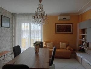 Posezení v ubytování Appartamento confortevole per famiglie