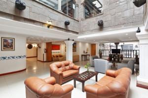 Posezení v ubytování Hotel Amerinka