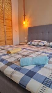 Postel nebo postele na pokoji v ubytování Pomiculturii Residence 5