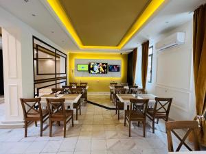 Prostor za sedenje u objektu Side One Design Hotel Garni