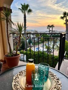 Balkon lub taras w obiekcie Casa de Holm