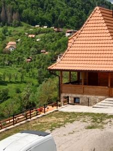 an image of a house with a roof at Zaovinska Panorama I in Bajina Bašta