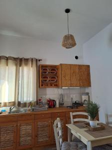 Kuchyň nebo kuchyňský kout v ubytování Poudas House