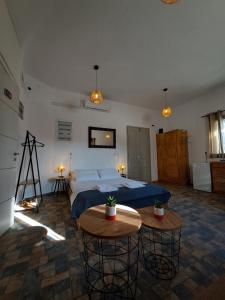 Posezení v ubytování Poudas House