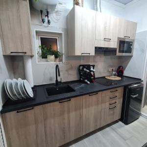 Küche/Küchenzeile in der Unterkunft Apartamento Playa Chica