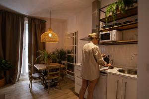 Kuchyňa alebo kuchynka v ubytovaní Loft Deluxe Herrería 6 - Vivienda Vacacional.