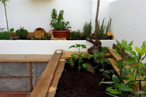 Vonkajšia záhrada v ubytovaní Penthouse Terrace