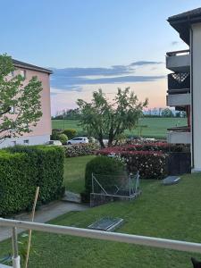 a view of a garden from a house at Room only for women ! Uniquement pour femmes 