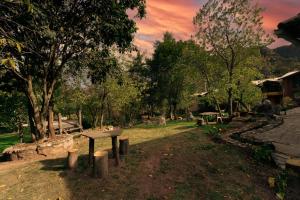 Zahrada ubytování Casa cabaña privada en el Valle Sagrado Urubamba