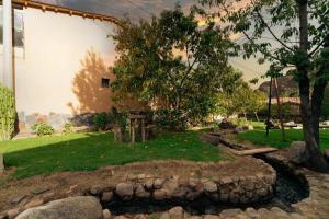 Zahrada ubytování Casa cabaña privada en el Valle Sagrado Urubamba
