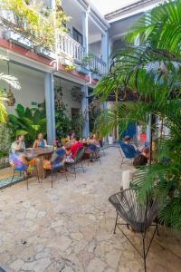 Zahrada ubytování República Hostel Cartagena